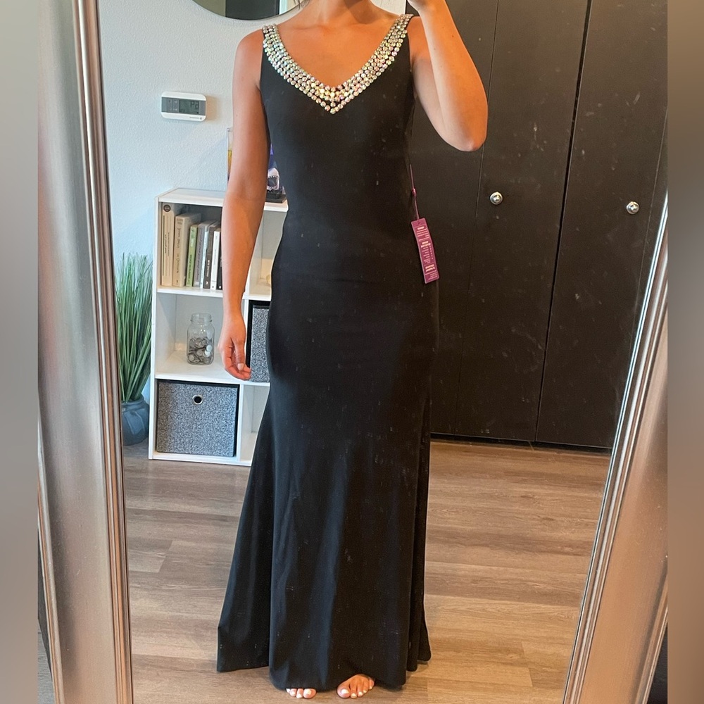 black formal dress
